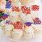 40Pcs Graduation Cupcake Toppers 2025 Graduation Decorations Class of 2025 Cupcake Toppers 2025 Congrats Grad Cake pick Grade Party Decorations 2025 (blue)